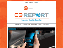 Tablet Screenshot of cthreereport.com